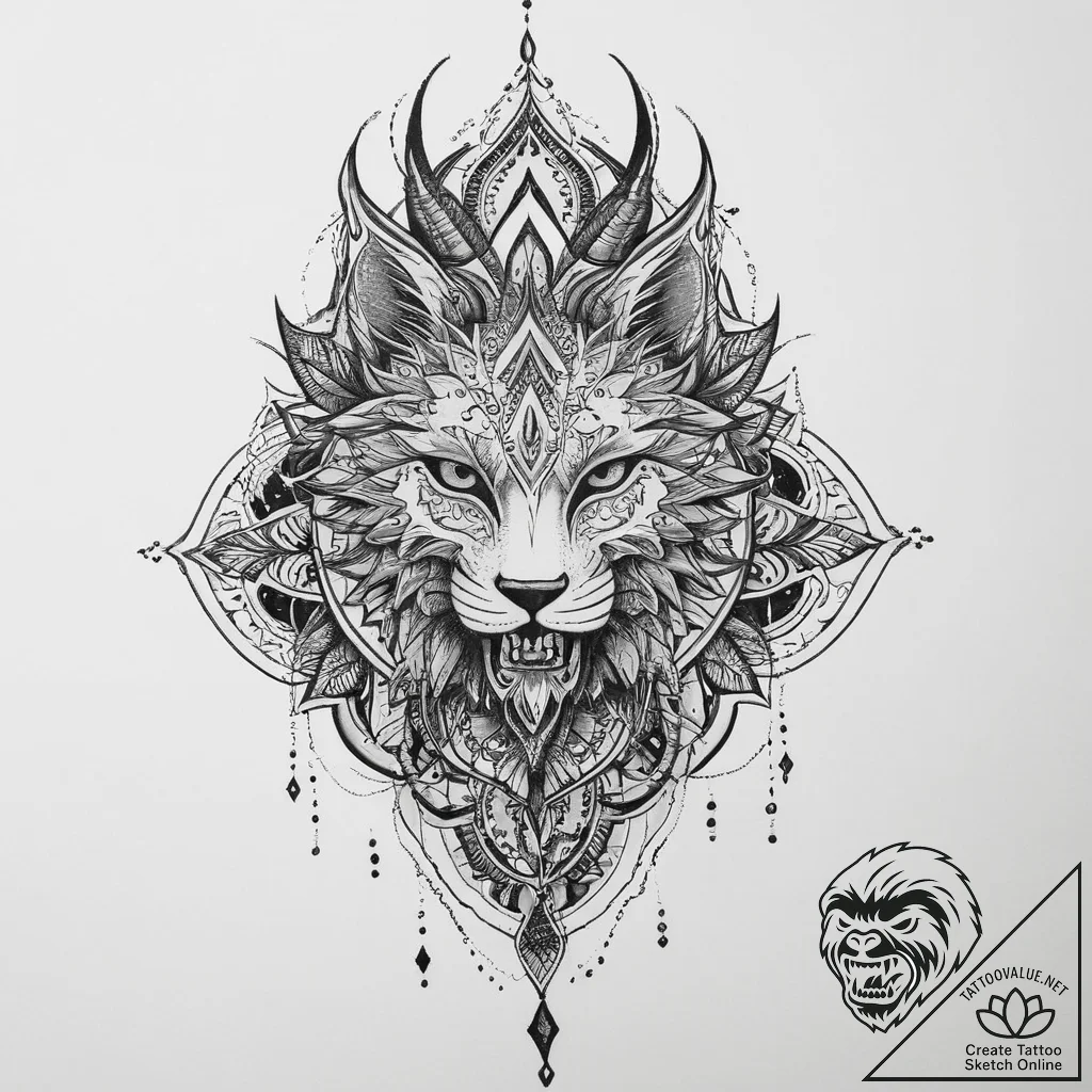 Tattoo sketch dream, tattoo line art, clean l... - tattoo sketch (№1757147540_0, 06.09.2025 08:32) — tattoovalue.net