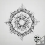 Tattoo sketch cosmic identity, tattoo drawing… – tattoo sketch (№1757147735_0, 06.09.2025 08:35) — tattoovalue.net
