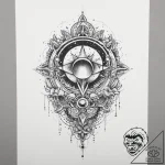 Tattoo sketch cosmic representation, tattoo s… – tattoo sketch (№1757149888_0, 06.09.2025 09:11) — tattoovalue.net