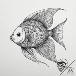 Tattoo sketch angelfish, tattoo flash sheet d… – tattoo sketch (№1757151261_0, 06.09.2025 09:34) — tattoovalue.net