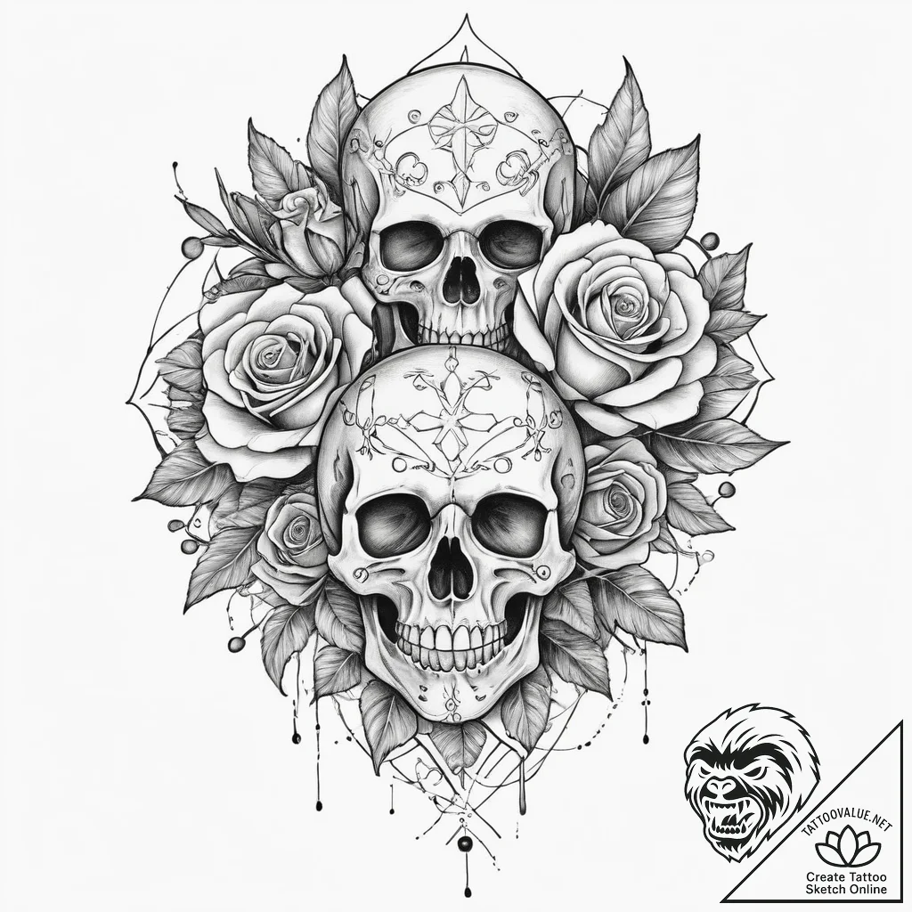 Tattoo sketch makeup tattoo, artistic tattoo... - tattoo sketch (№1757152828_0, 06.09.2025 10:00) — tattoovalue.net