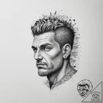 Tattoo sketch david and goliath, artistic tat… – tattoo sketch (№1757153414_0, 06.09.2025 10:10) — tattoovalue.net