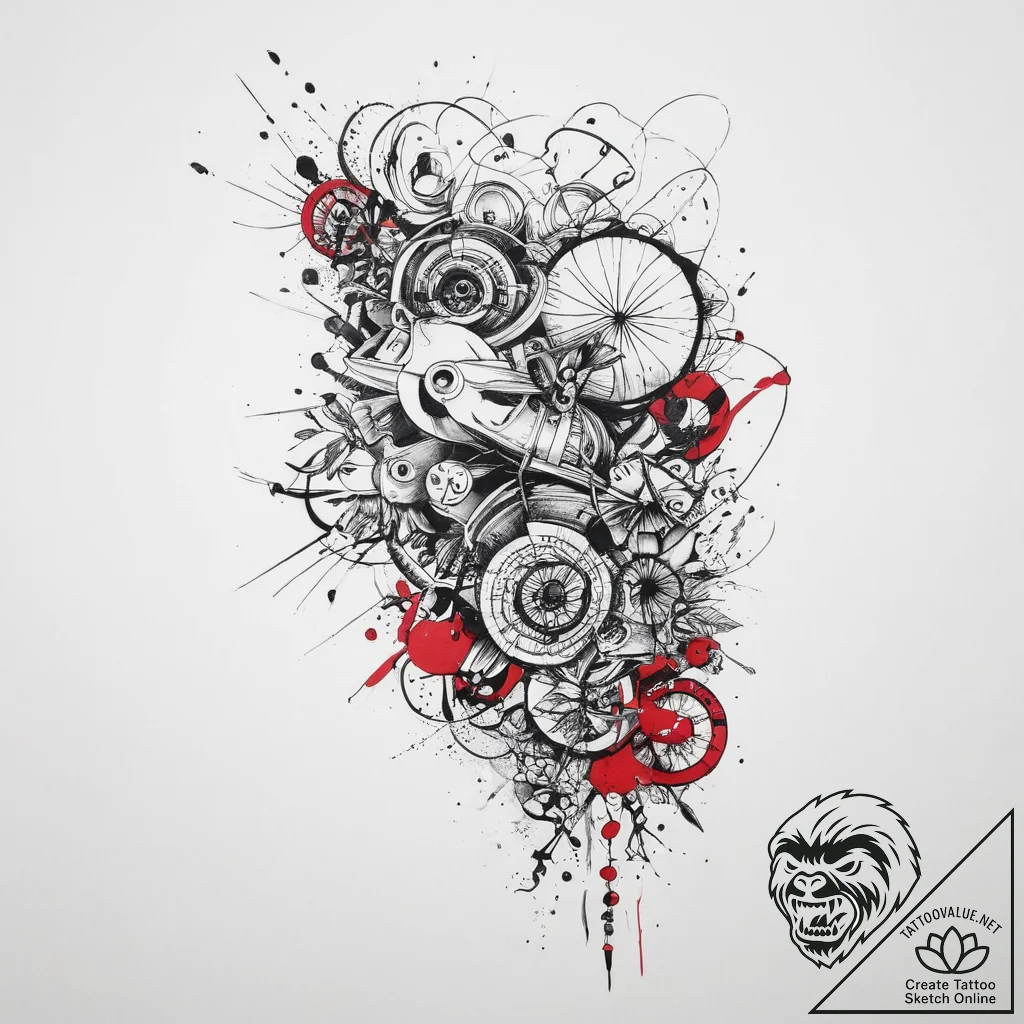 Tattoo sketch military text, tattoo drawing o... - tattoo sketch (№1757153807_0, 06.09.2025 10:16) — tattoovalue.net