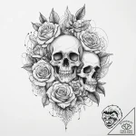 Tattoo sketch spirit, tattoo line art, chican… – tattoo sketch (№1757158304_0, 06.09.2025 11:31) — tattoovalue.net