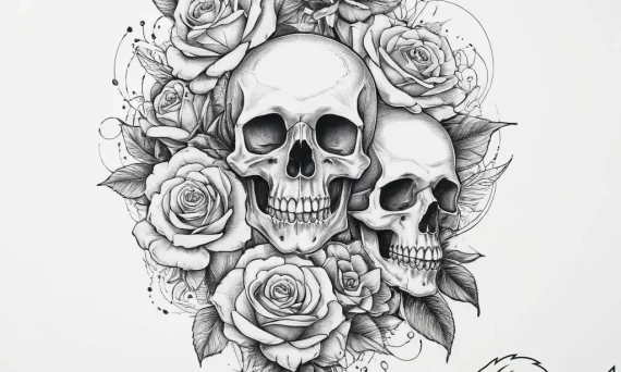 Tattoo sketch spirit, tattoo line art, chican... - tattoo sketch (№1757158304_0, 06.09.2025 11:31) — tattoovalue.net