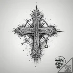 Tattoo sketch pompano, ink illustration for t… – tattoo sketch (№1757160261_0, 06.09.2025 12:04) — tattoovalue.net