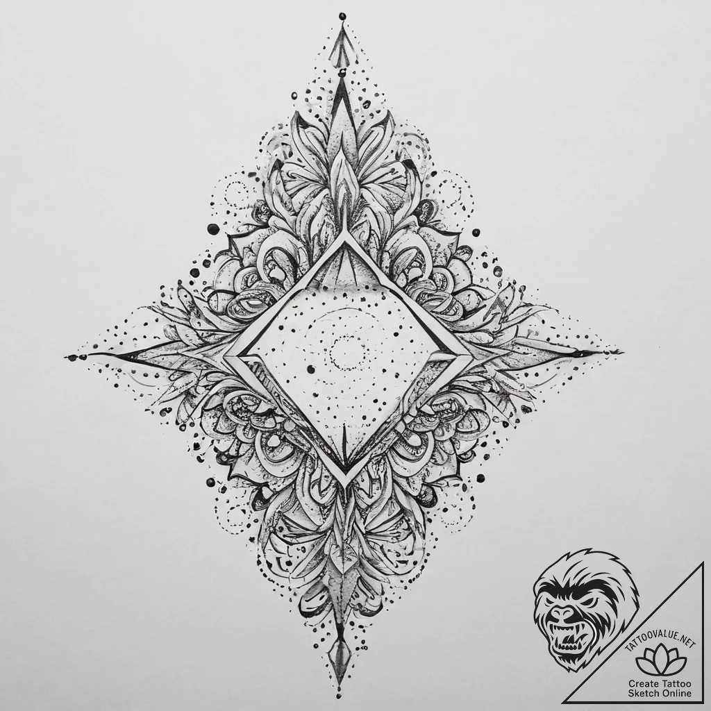 Tattoo sketch pink, artistic tattoo sketch, v... - tattoo sketch (№1757162016_0, 06.09.2025 12:33) — tattoovalue.net