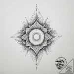 Tattoo sketch cosmic being, artistic tattoo s… – tattoo sketch (№1757168996_0, 06.09.2025 14:29) — tattoovalue.net