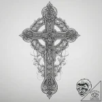 Tattoo sketch gray, tattoo line art, neo trad… – tattoo sketch (№1757170388_0, 06.09.2025 14:53) — tattoovalue.net