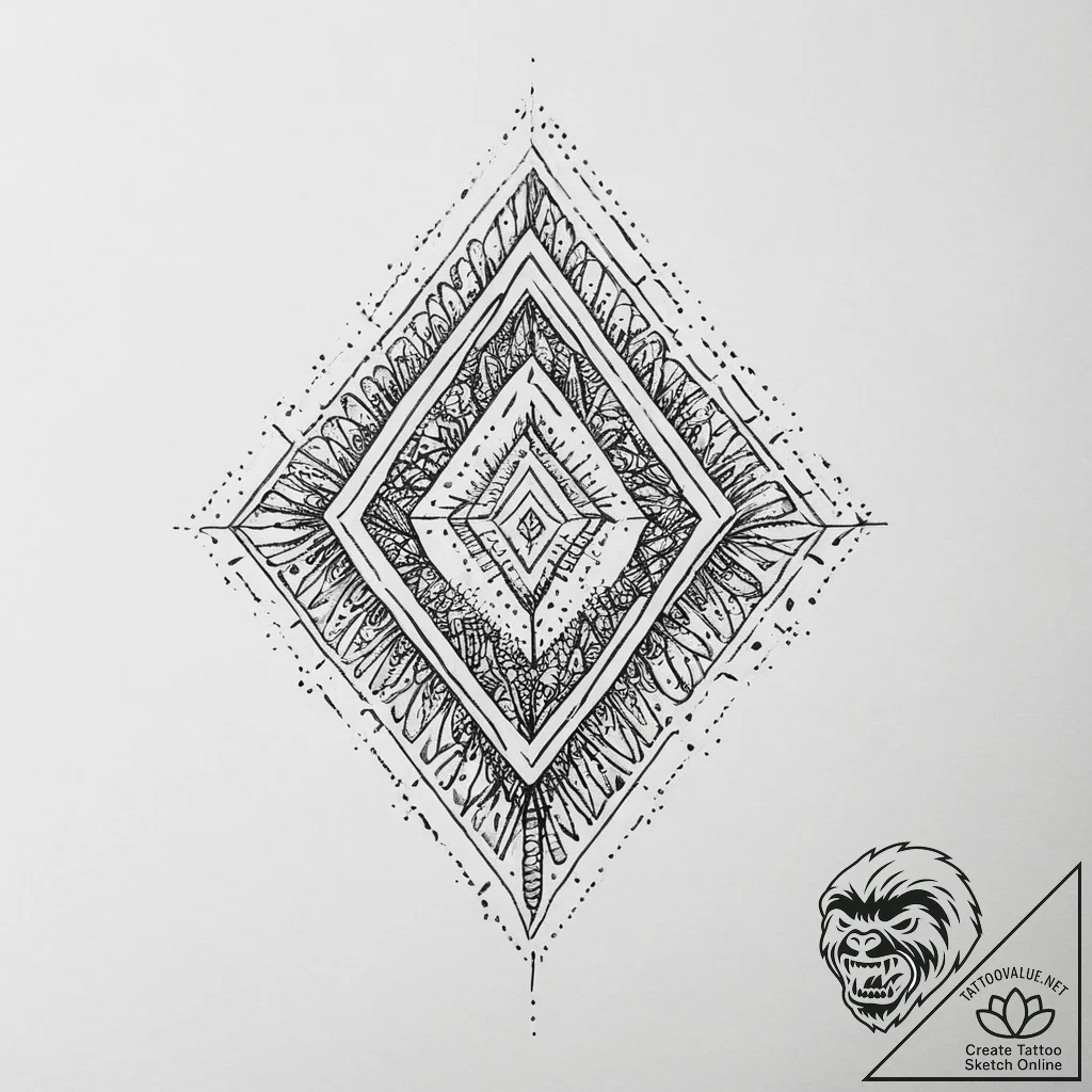 Tattoo sketch loop, artistic tattoo sketch, m... - tattoo sketch (№1757171391_0, 06.09.2025 15:09) — tattoovalue.net