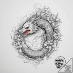 Tattoo sketch jade, artistic tattoo sketch, f… – tattoo sketch (№1757172387_0, 06.09.2025 15:26) — tattoovalue.net