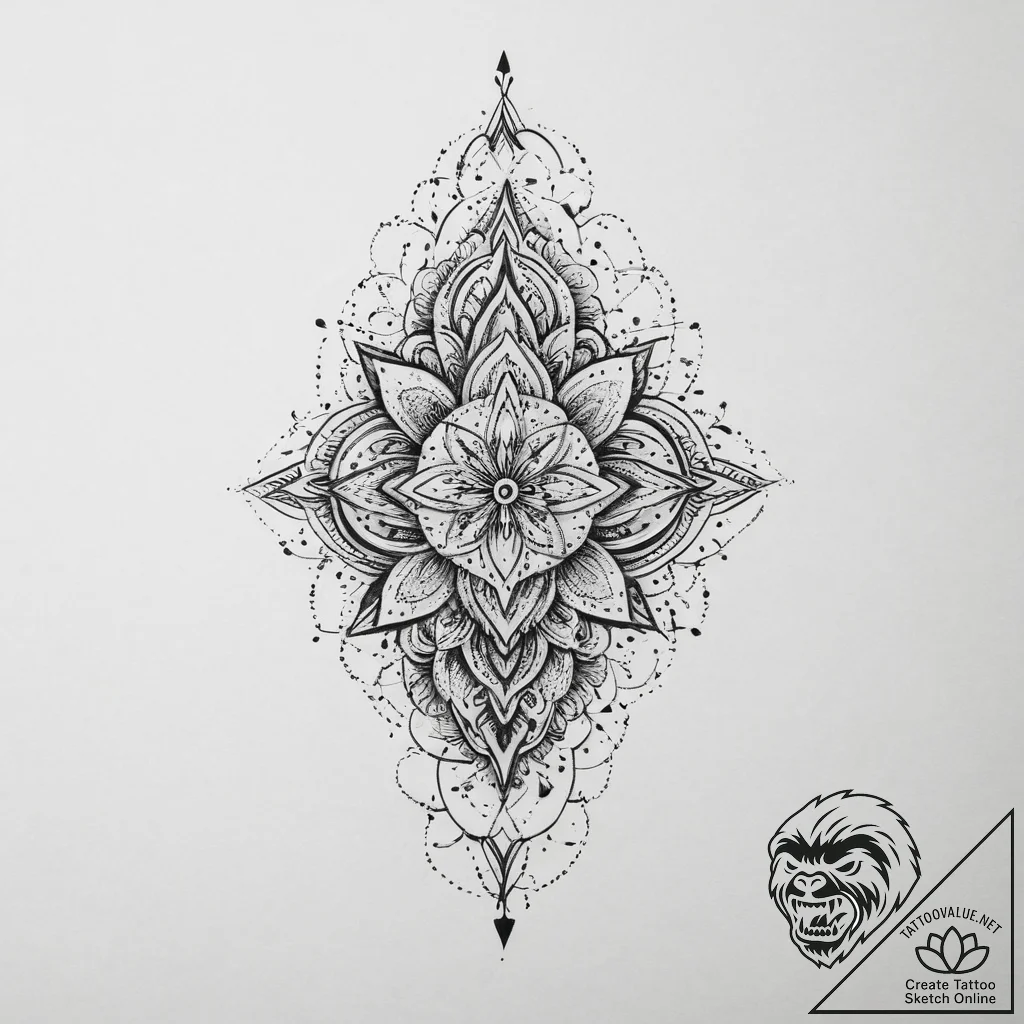 Tattoo sketch thread, artistic tattoo sketch,... - tattoo sketch (№1757175564_0, 06.09.2025 16:19) — tattoovalue.net