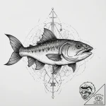 Tattoo sketch flathead catfish, tattoo sketch… – tattoo sketch (№1757175960_0, 06.09.2025 16:26) — tattoovalue.net