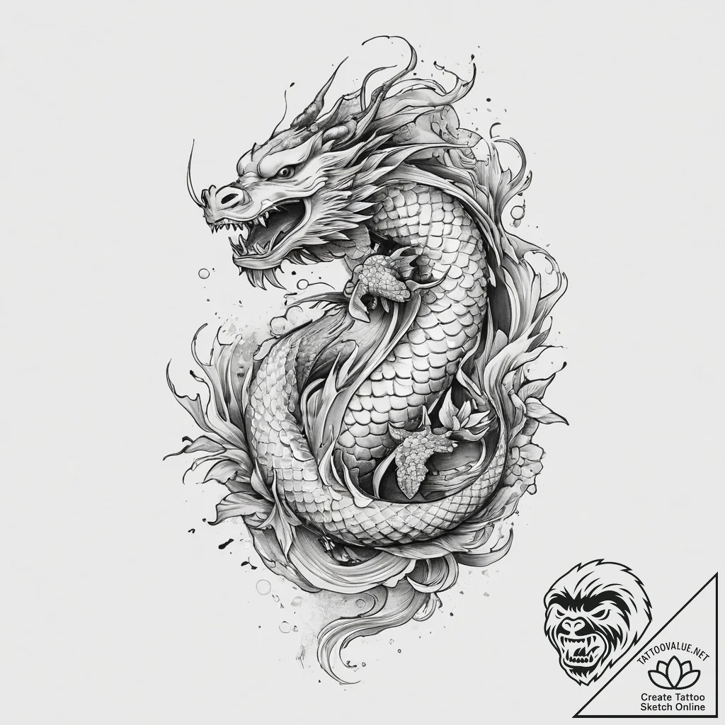 Tattoo sketch aura, concept art for tattoo, r... - tattoo sketch (№1757177156_0, 06.09.2025 16:45) — tattoovalue.net