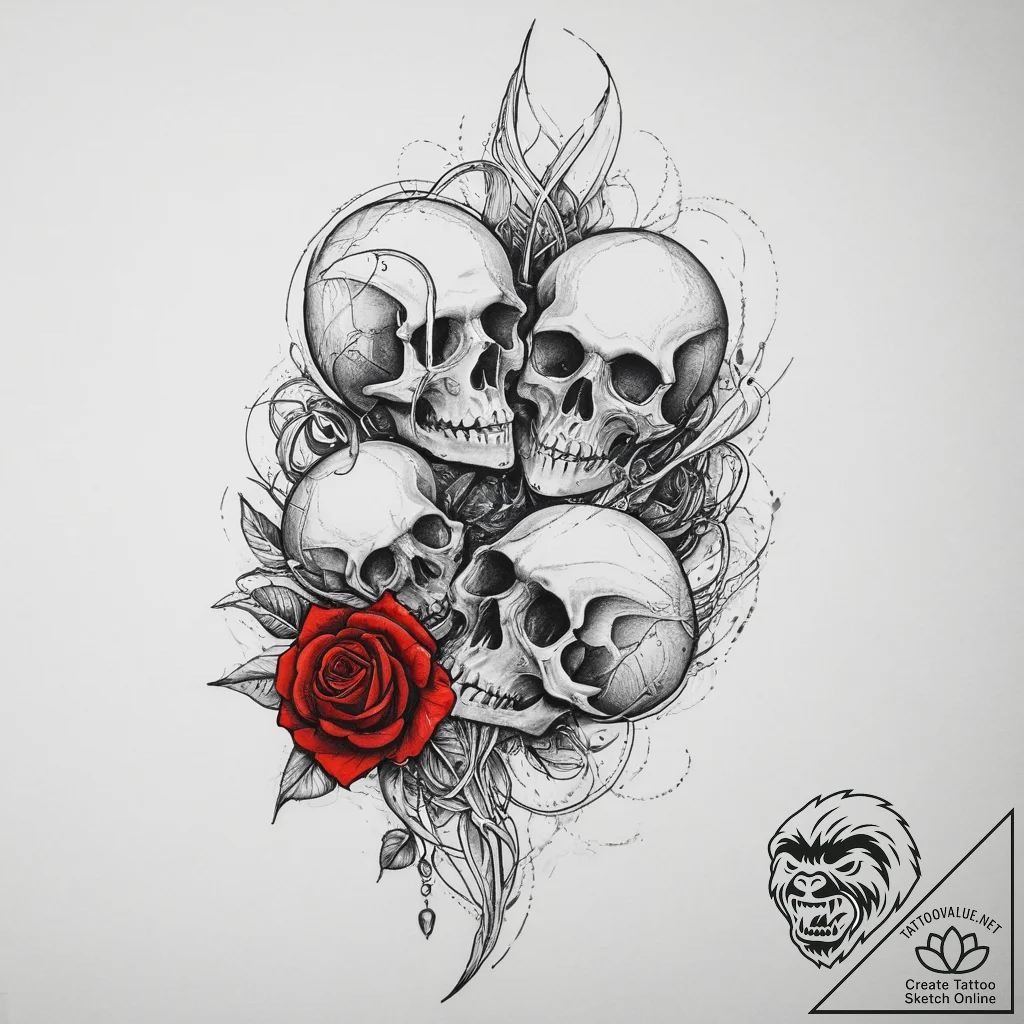 Tattoo sketch viperfish, tattoo sketch design... - tattoo sketch (№1757177770_0, 06.09.2025 16:56) — tattoovalue.net