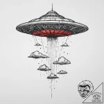 Tattoo sketch soldier with a ufo, tattoo sket… – tattoo sketch (№1757179158_0, 06.09.2025 17:19) — tattoovalue.net