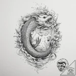 Tattoo sketch hands with a paper, artistic ta… – tattoo sketch (№1757179552_0, 06.09.2025 17:25) — tattoovalue.net