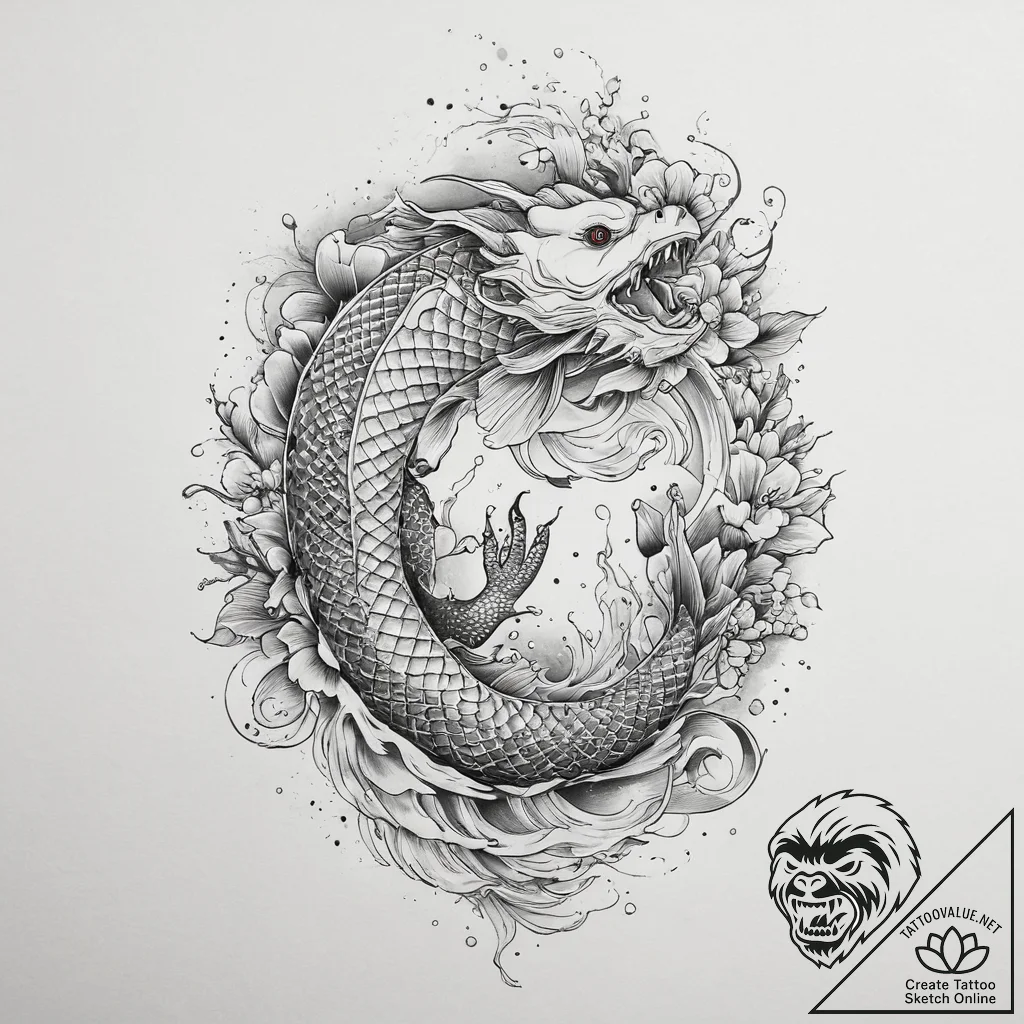 Tattoo sketch hands with a paper, artistic ta... - tattoo sketch (№1757179552_0, 06.09.2025 17:25) — tattoovalue.net