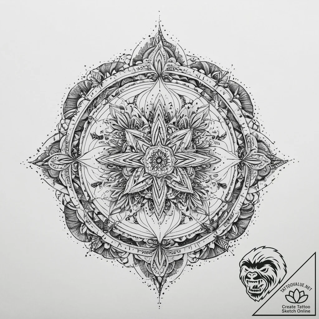 Tattoo sketch family of birds, concept art fo... - tattoo sketch (№1757181759_0, 06.09.2025 18:02) — tattoovalue.net