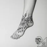 Tattoo sketch foot – tattoo sketch (№1757182964_0, 06.09.2025 18:22) — tattoovalue.net