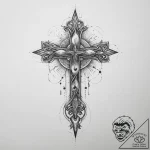 Tattoo sketch cosmic creation, tattoo line ar… – tattoo sketch (№1757184154_0, 06.09.2025 18:42) — tattoovalue.net
