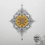 Tattoo sketch yellow – tattoo sketch (№1757187169_0, 06.09.2025 19:32) — tattoovalue.net