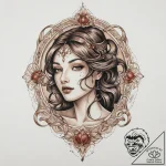 Tattoo sketch goddess tattoo, tattoo sketch d… – tattoo sketch (№1757187565_0, 06.09.2025 19:39) — tattoovalue.net
