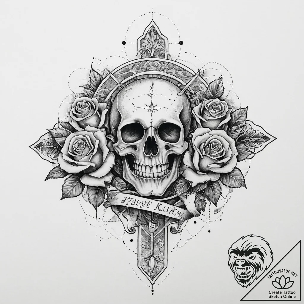 Tattoo sketch cosmic being, tattoo flash shee... - tattoo sketch (№1757188152_0, 06.09.2025 19:49) — tattoovalue.net