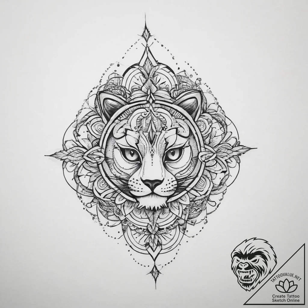 Tattoo sketch loop - tattoo sketch (№1757190151_0, 06.09.2025 20:22) — tattoovalue.net