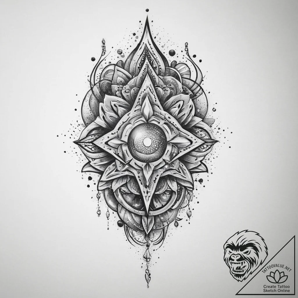 Tattoo sketch glass, artistic tattoo sketch,... - tattoo sketch (№1757192556_0, 06.09.2025 21:02) — tattoovalue.net