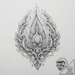 Tattoo sketch flames tattoo, concept art for… – tattoo sketch (№1757194347_0, 06.09.2025 21:32) — tattoovalue.net