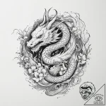 Tattoo sketch obsidian, artistic tattoo sketc… – tattoo sketch (№1757196352_0, 06.09.2025 22:05) — tattoovalue.net