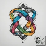 Tattoo sketch knot, artistic tattoo sketch, v… – tattoo sketch (№1757196954_0, 06.09.2025 22:15) — tattoovalue.net