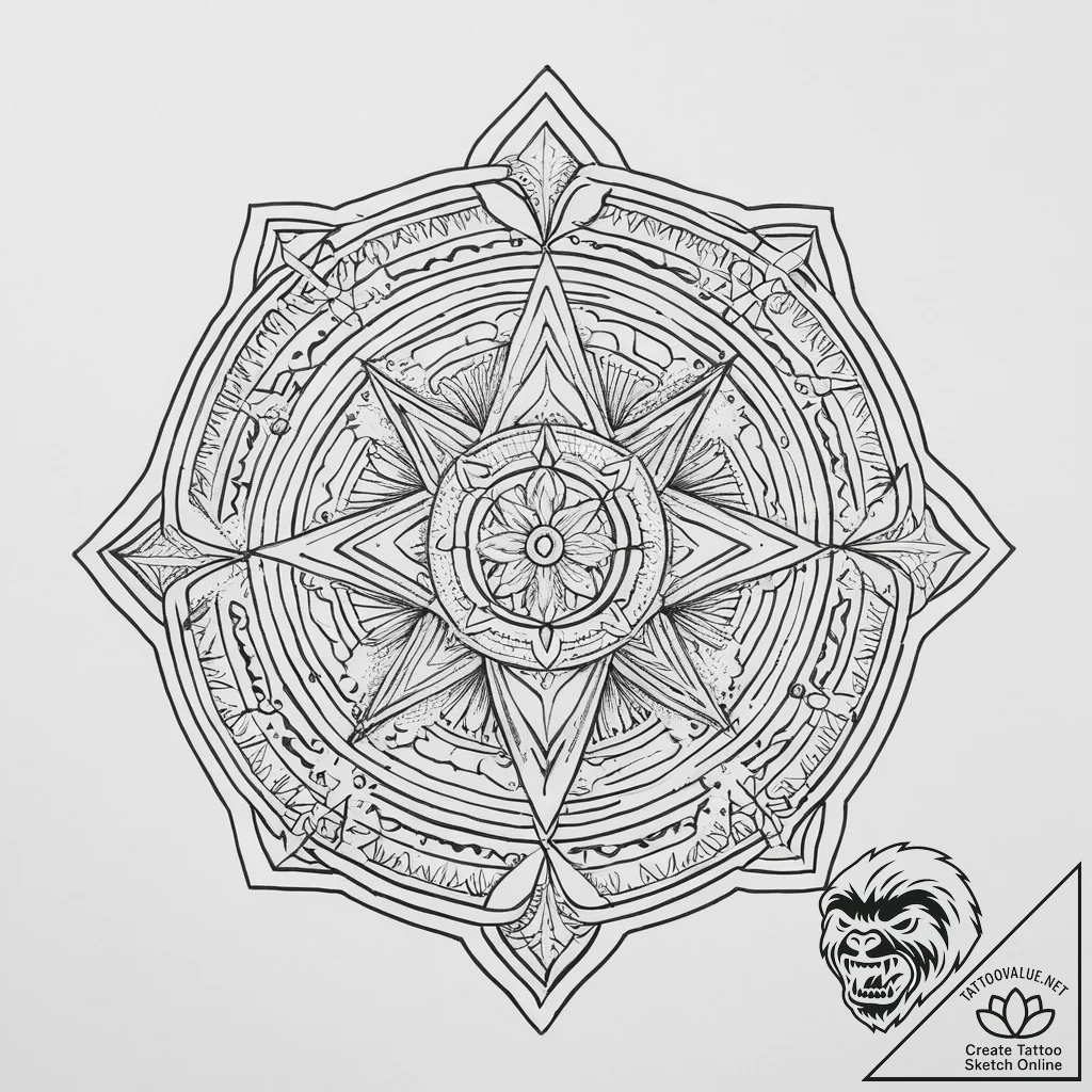 Tattoo sketch tarot card magician, tattoo dra... - tattoo sketch (№1757197955_0, 06.09.2025 22:32) — tattoovalue.net