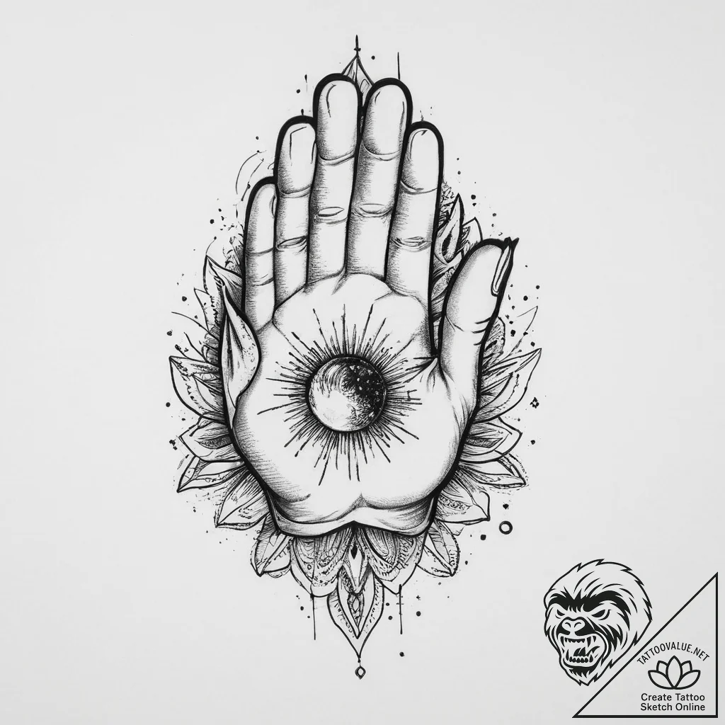 Tattoo sketch galaxy in a hand, tattoo flash... - tattoo sketch (№1757202549_0, 06.09.2025 23:49) — tattoovalue.net