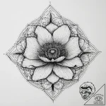 Tattoo sketch poppy flower, artistic tattoo s… – tattoo sketch (№1757202952_0, 06.09.2025 23:55) — tattoovalue.net
