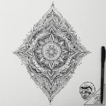 Tattoo sketch cosmic self, tattoo flash sheet… – tattoo sketch (№1757203549_0, 07.09.2025 00:05) — tattoovalue.net
