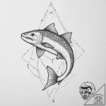 Tattoo sketch russian sturgeon, tattoo line a… – tattoo sketch (№1757203749_0, 07.09.2025 00:09) — tattoovalue.net
