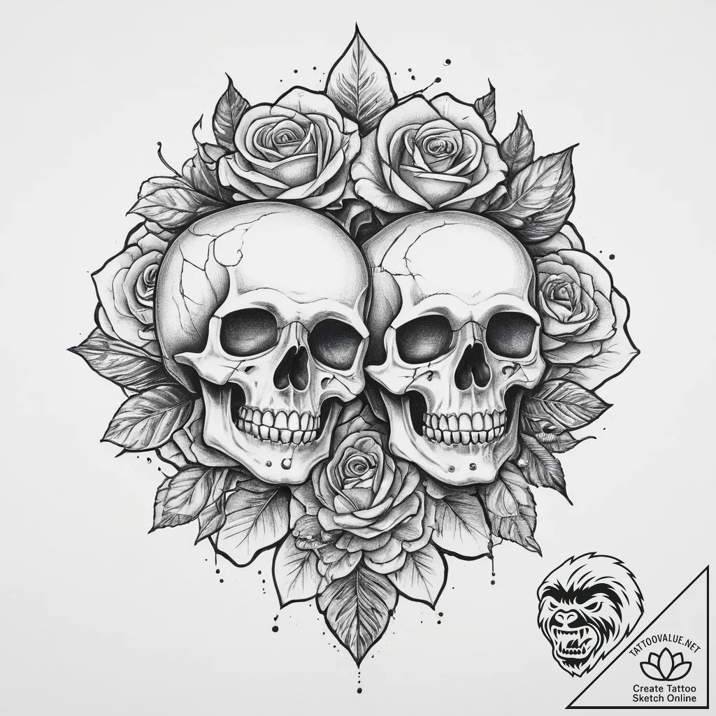 Tattoo sketch two hands shaking, artistic tat... - tattoo sketch (№1757204354_0, 07.09.2025 00:19) — tattoovalue.net