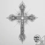 Tattoo sketch spiritual person, tattoo flash… – tattoo sketch (№1757204555_0, 07.09.2025 00:22) — tattoovalue.net