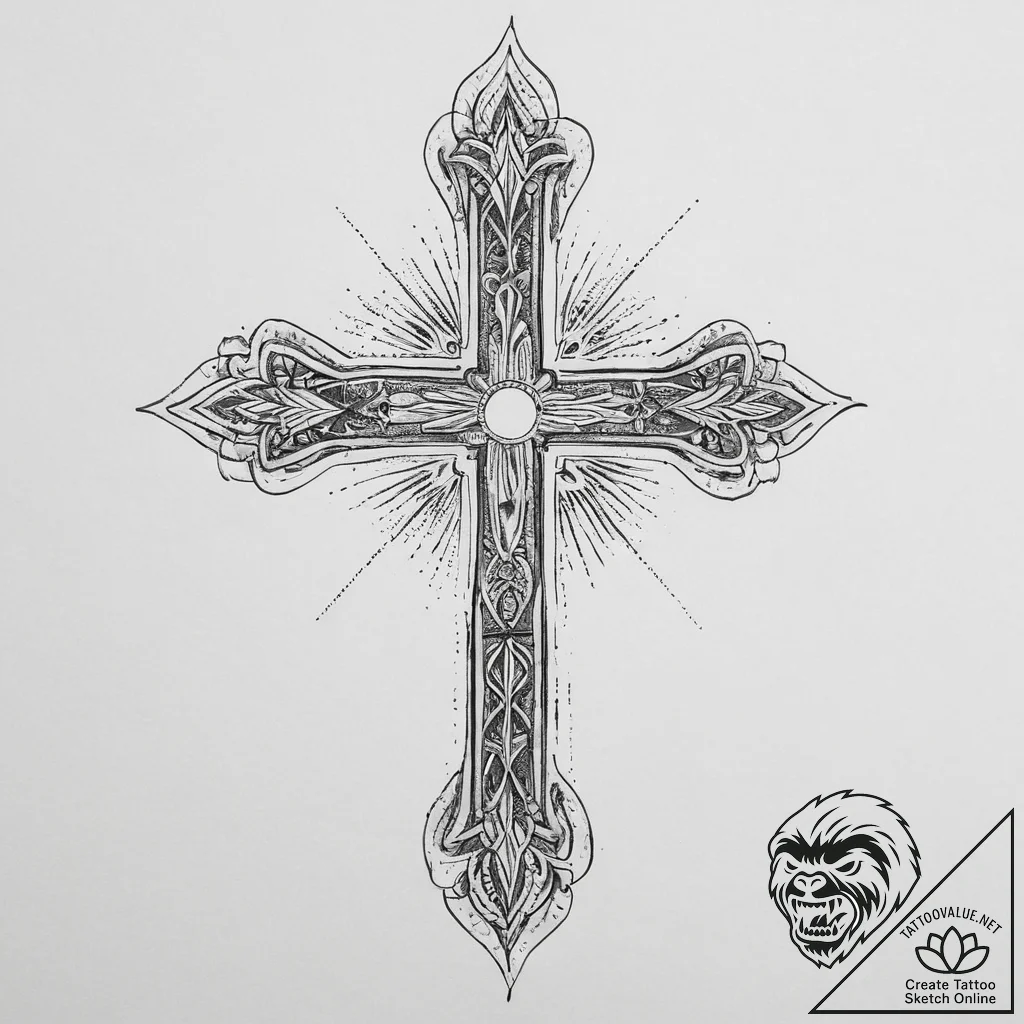Tattoo sketch spiritual person, tattoo flash... - tattoo sketch (№1757204555_0, 07.09.2025 00:22) — tattoovalue.net