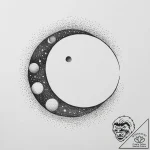 Tattoo sketch lunar eclipse, tattoo drawing o… – tattoo sketch (№1757206539_0, 07.09.2025 00:55) — tattoovalue.net