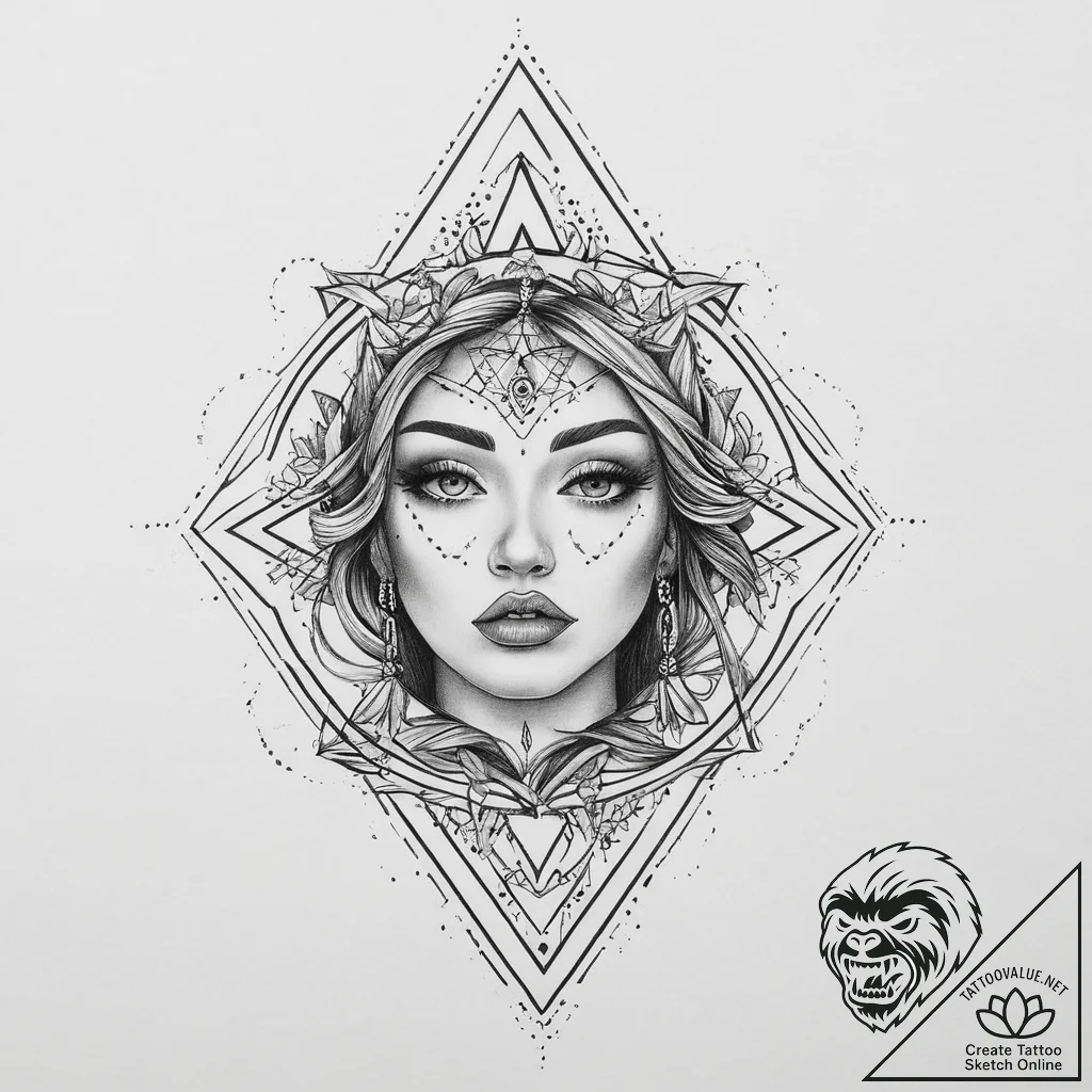 Tattoo sketch chicano паутина, concept art fo... - tattoo sketch (№1757209925_0, 07.09.2025 01:52) — tattoovalue.net