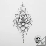 Tattoo sketch beginning, ink illustration for… – tattoo sketch (№1757212740_0, 07.09.2025 02:39) — tattoovalue.net