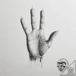 Tattoo sketch hands with a thread, ink illust… – tattoo sketch (№1757214324_0, 07.09.2025 03:05) — tattoovalue.net