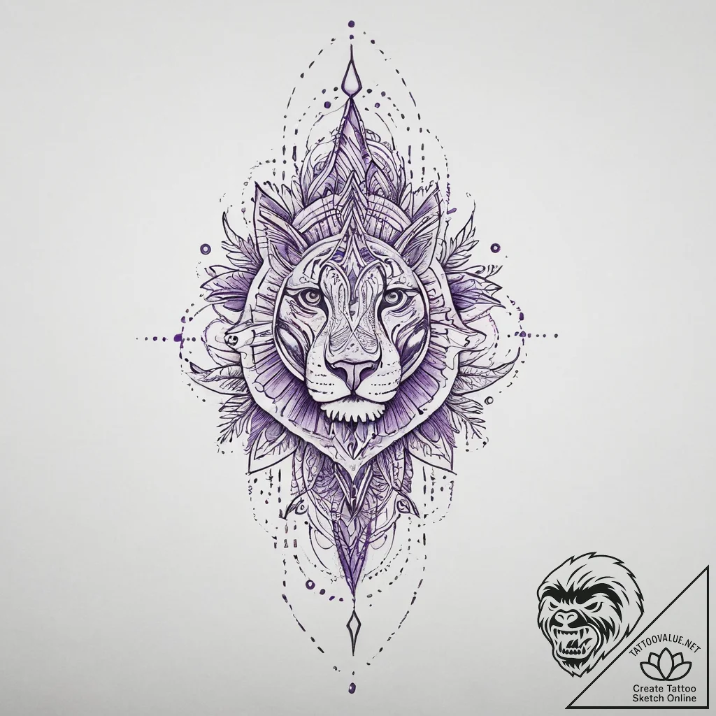 Tattoo sketch purple, tattoo sketch design, o... - tattoo sketch (№1757214928_0, 07.09.2025 03:15) — tattoovalue.net
