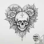 Tattoo sketch heart tattoo, tattoo drawing ou… – tattoo sketch (№1757216114_0, 07.09.2025 03:35) — tattoovalue.net