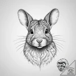 Tattoo sketch degu, tattoo line art, muted co… – tattoo sketch (№1757221676_0, 07.09.2025 05:07) — tattoovalue.net