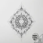 Tattoo sketch divine sound, tattoo line art,… – tattoo sketch (№1757223664_0, 07.09.2025 05:41) — tattoovalue.net