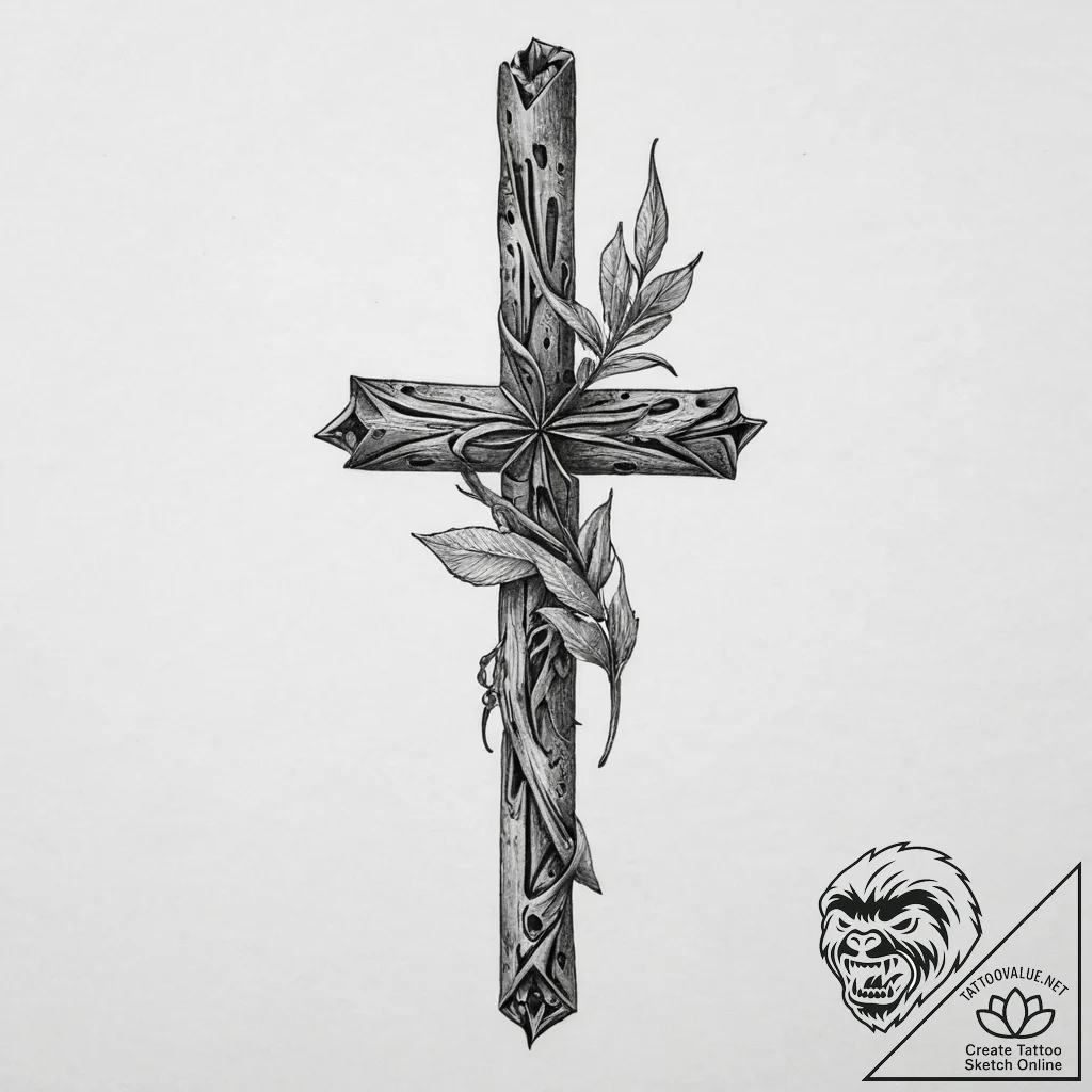 Tattoo sketch cinnamon stick, artistic tattoo... - tattoo sketch (№1757225056_0, 07.09.2025 06:04) — tattoovalue.net